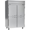 Beverage-Air Freezer, Reach In, Top Mount, Two Section, (4) Half Solid Doors, 52" HF2HC-1HS